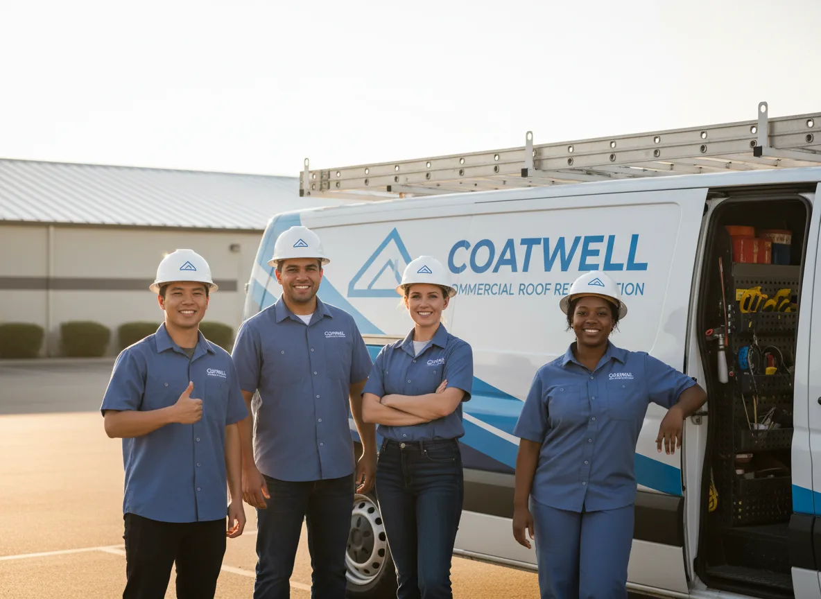 Commercial roof coating company in Des Allemands, LA